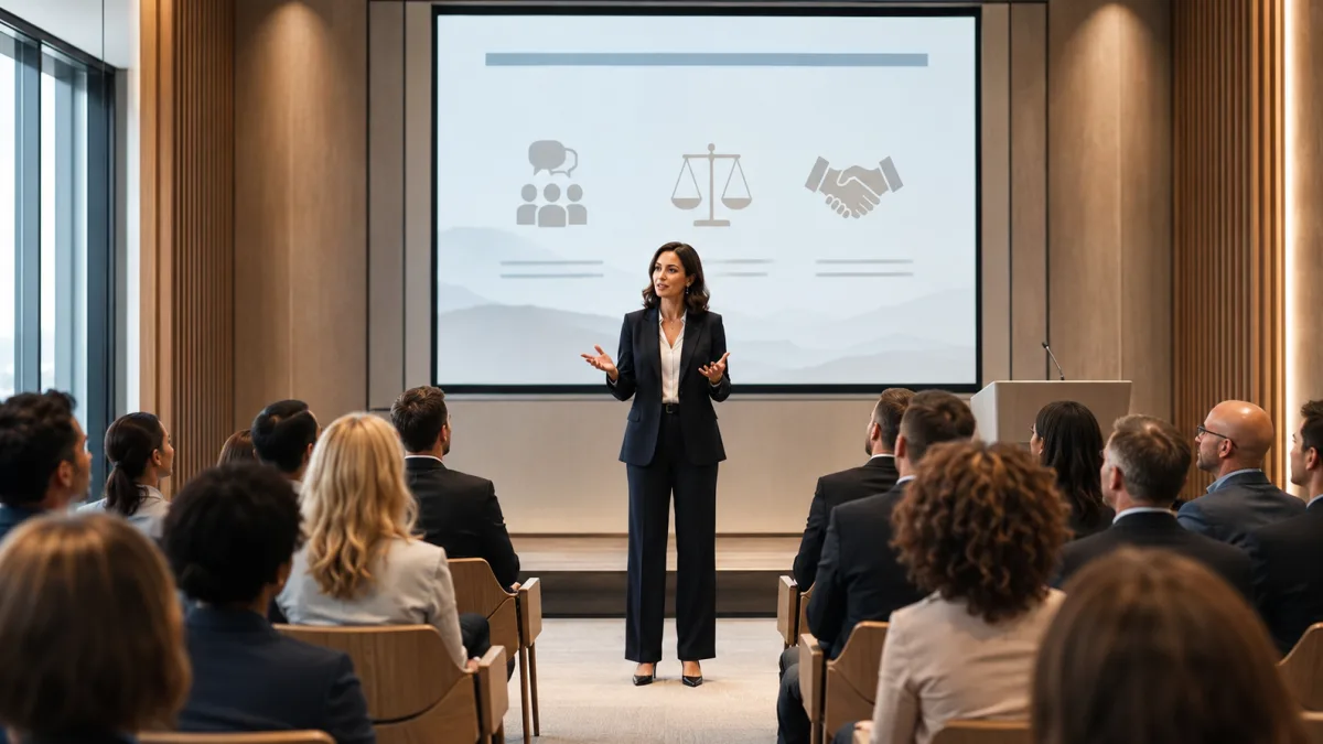 Palestras sobre prevenção de conflitos para empresas e instituições