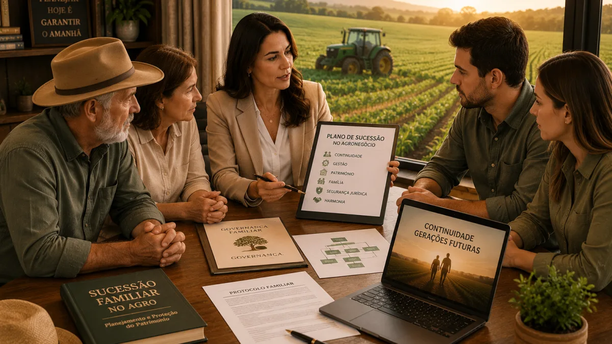 Sucessão no agronegócio para continuidade da atividade rural